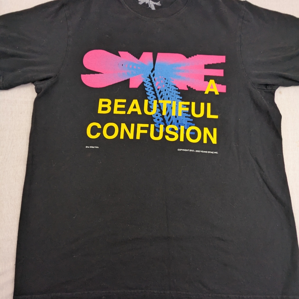 Jaden Smith American Rapper Syre A Beautiful Confusion 2018 Concert Tee Medium